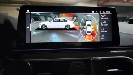bmw 5시리즈 g30 순정어라운드뷰 파킹어시스턴트 입니다