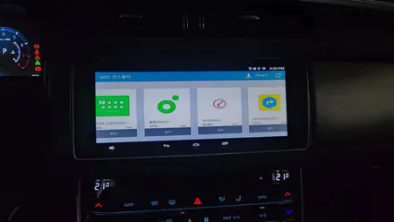 제규어xf m2c 시공입니다 !!