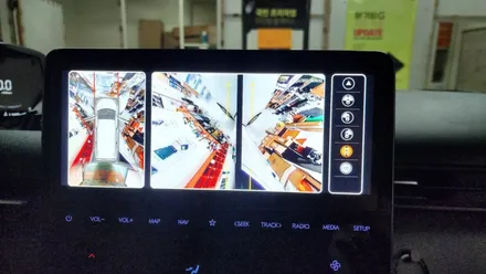 스타리아어라운드뷰 3D360순정연동사제 시공!!!