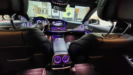 W222 S350 S클래스 S350 송풍구4D부메스터 엠비언트안드로이드오토카플레이 올인원  시공 입니다