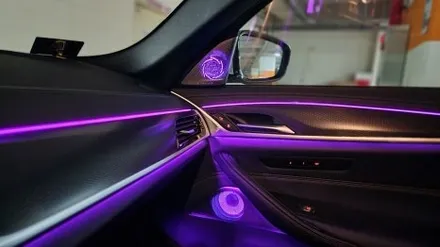 BMW 5시리즈 G30 520I 크리스탈 기어세트 마에스트로스피커 회오리엠비언트