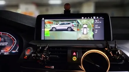 BMW 21년 X3전기형 순정 서라운드뷰 시공 입니다