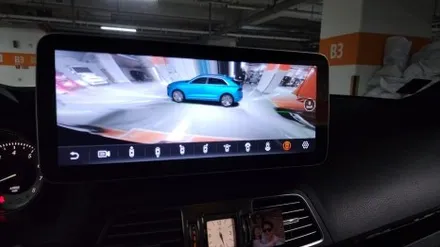벤츠 w207 벤츠 e클래스쿠페 안드로이드올인원 순정형 어라운드뷰