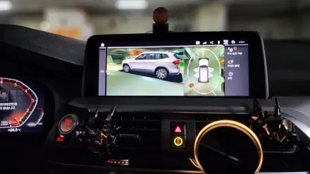 BMW 21년 X3전기형 순정 서라운드뷰 시공 입니다