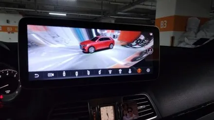 벤츠 w207 벤츠 e클래스쿠페 안드로이드올인원 순정형 어라운드뷰