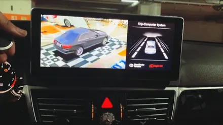 벤츠 E클래스 E350 리얼 3D 어라운드뷰(서라운드뷰 360도 블랙박스 기능)