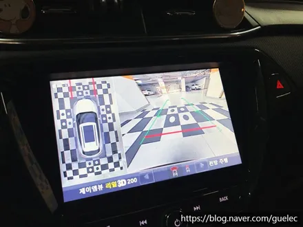 트레일블레이저 어라운드뷰 리얼3D 서라운드뷰 시공 장착