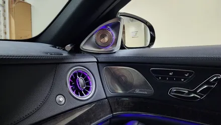 W222 S350 S클래스 S350 송풍구4D부메스터 엠비언트안드로이드오토카플레이 올인원  시공 입니다