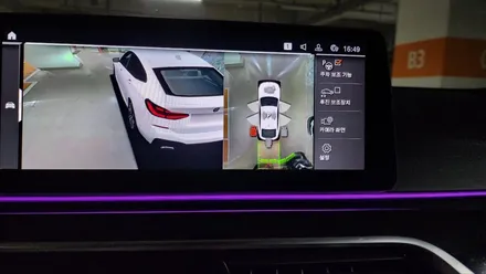bmw순정어라운드뷰 6gt 630 파킹어시스턴트