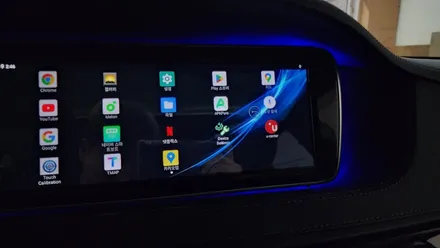 W222 S350 S클래스 S350 송풍구4D부메스터 엠비언트안드로이드오토카플레이 올인원  시공 입니다