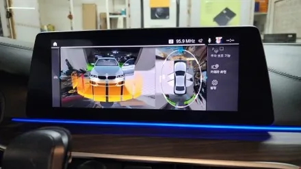 BMW 순정서라운드뷰 5시리즈 530E 크리스탈 기어세트 G30