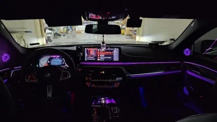 BMW 5시리즈 G30 520I 크리스탈 기어세트 마에스트로스피커 회오리엠비언트
