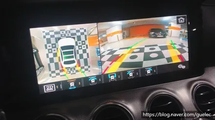 벤츠 E클래스 어라운드뷰  E220 리얼터치 3D 서라운드뷰