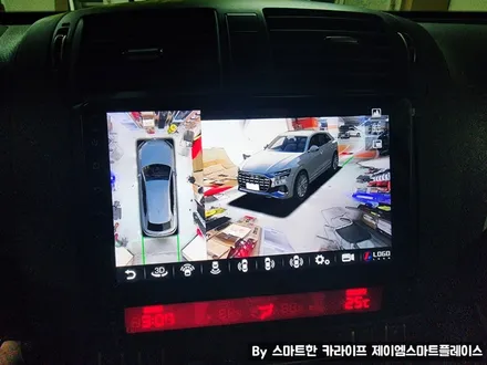 모하비 어라운드뷰와 올인원 네비의 만남, 티맵과 유튜브를 동시에!