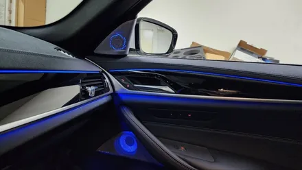 BMW G30 5시리즈 순정서라운드뷰파킹어시스턴트360 3D카오디오 마에스트로스피커회오리 엠비언트  시공