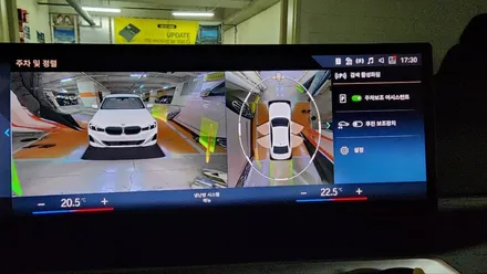 BMW 2024 320I 3시리즈 순정 서라운드뷰 파킹어시스턴트 ID8ID8.5 시공입니다