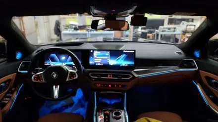 bmw 엠비언트 3시리즈 회오리 크리스탈 기어 g20 시공