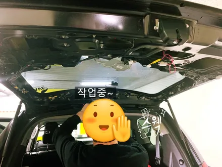 모하비 어라운드뷰 스카이 3D 장착 설치 시공기