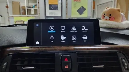 BMW 카플레이3시리즈 안드로이드오토F30 320D소개입니다
