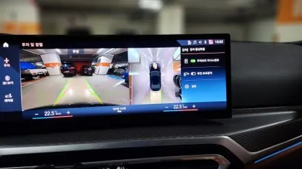 BMW 320 ID8 순정 서라운드뷰 파킹어시스턴트 시공 입니다