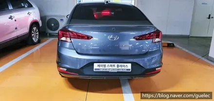 아반떼 어라운드뷰 순정형 리얼 3D 아반떼AD 서라운드뷰 시공