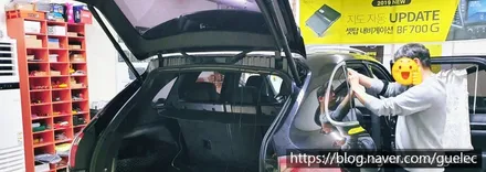 포르쉐 카이엔 카플레이 안드로이드오토 시공