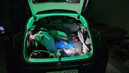 bmw x4 식빵등 (트렁크 엠비언트) 시공입니다!!!