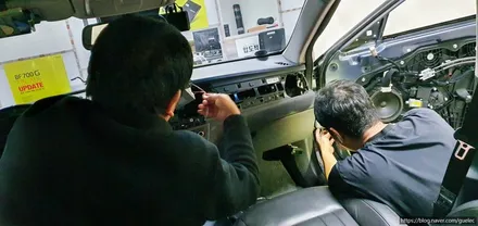 G80 어라운드뷰 - 제네시스 g330 서라운드뷰 리얼 3D 360도 블랙박스 지원 - 장착 시공 후기