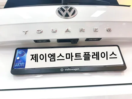 신형 폭스바겐 투아렉 어라운드뷰 - 2021 3세대 투아렉순정형 리얼 터치 3D 서라운드뷰 360도 후방카메라 장착 시공 후기