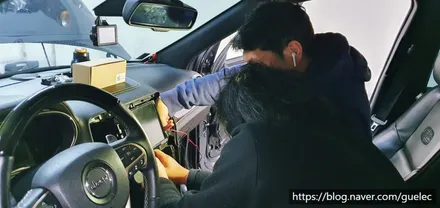 지프 그랜드체로키 어라운드뷰 , 순정형 리얼 3D 서라운드뷰 시공