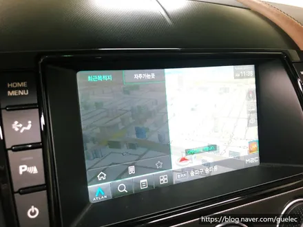 재규어 F타입 네비 티맵 유튜브 넷플릭스 M2C
