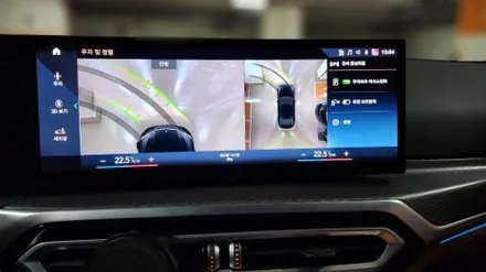 BMW 320 ID8 순정 서라운드뷰 파킹어시스턴트 시공 입니다