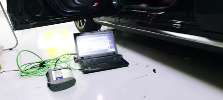 메르세데스 벤츠 S클래스(S63 AMG 마이바흐) 무선 애플 카플레이(Carplay) / 안드로이드 오토(유선) 지원 K-play 설치 매립 시공 장착기