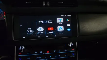 제규어xf m2c 시공입니다 !!