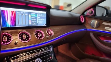 w213 벤츠 e300 송풍구 엠비언트 부메스터 전동