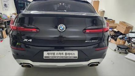 bmw x4 식빵등 (트렁크 엠비언트) 시공입니다!!!