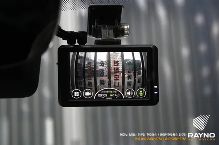 QM6 열차단필름 레이노 S9 썬팅 / 파인뷰 LX5000 POWER 블랙박스 설치 / 양주시 회정동