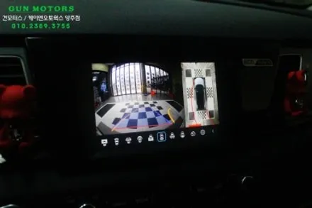 니로 하이브리드 자동차 어라운드뷰 시공 순정 모니터 연동 에이뷰플러스 AI 360도 서라운드뷰 / 양주시 회정동