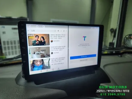 포터2 스마트한 변신 안드로이드 올인원 선명한 AHD 후방카메라 보조미러 작업 / 양주시 회정동