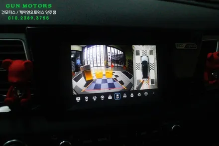 니로 하이브리드 자동차 어라운드뷰 시공 순정 모니터 연동 에이뷰플러스 AI 360도 서라운드뷰 / 양주시 회정동