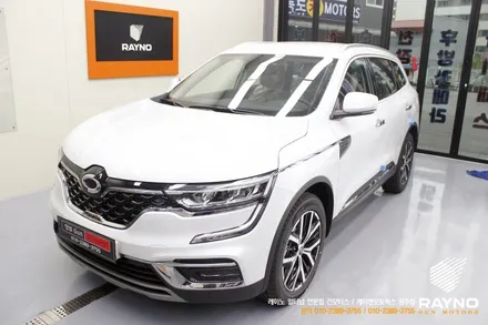 QM6 열차단필름 레이노 S9 썬팅 / 파인뷰 LX5000 POWER 블랙박스 설치 / 양주시 회정동