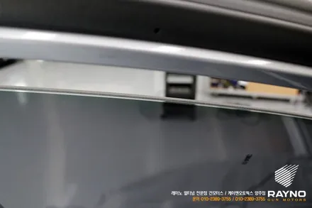 LF쏘나타 글라스틴트 로데 열차단 썬팅 재시공 / 양주시 회정동