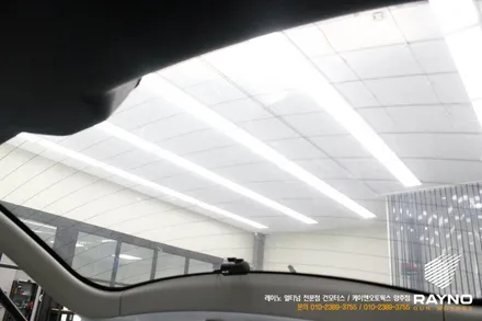 기아 카렌스 썬팅 재시공 작업 / 레이노 S9 윈도우틴팅 / 양주시 회정동