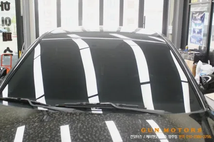 오피러스 레이노 S5 전면 썬팅 재시공, 가성비 열차단 필름 / 양주시 회정동