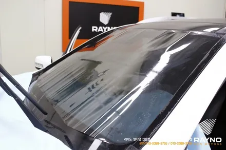 쏘렌토 R 레이노 S9 열차단필름 전면 썬팅 재시공 작업 / 양주시 회정동