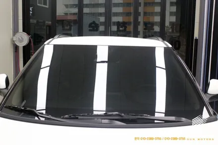 쌍용 티볼리 글라스틴트 펜더 윈도우틴팅 썬팅 시공 / 아이나비 Z7000 블랙박스 / 양주시 회정동