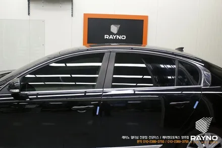 SM5 레이노 S9 전체 썬팅 재시공 / 아이나비 Z7000 블랙박스 설치 작업 / 양주시 회정동