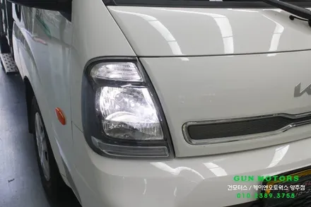 기아 봉고3 EV 크루즈컨트롤 LED 전구 전조등 주간주행등 교체 더 안전하고 편안한 주행을 위한 옵션 / 양주시 회정동