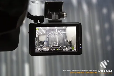 QM6 열차단필름 레이노 S9 썬팅 / 파인뷰 LX5000 POWER 블랙박스 설치 / 양주시 회정동