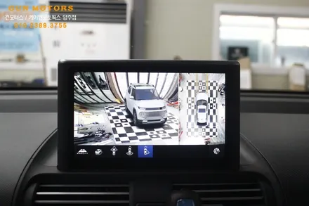 소형 SUV 캐스퍼 어라운드뷰 3D 옵션 순정 모니터 연동 작업기 / 양주시 회정동
